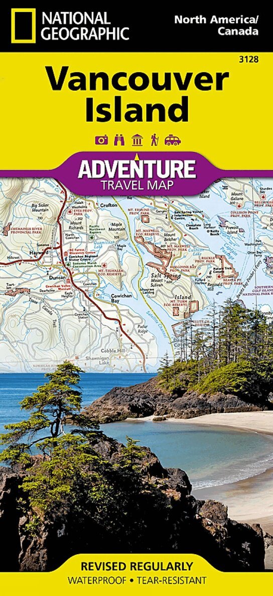 Nat Geo Maps - Vancouver Island Map, Övrigt