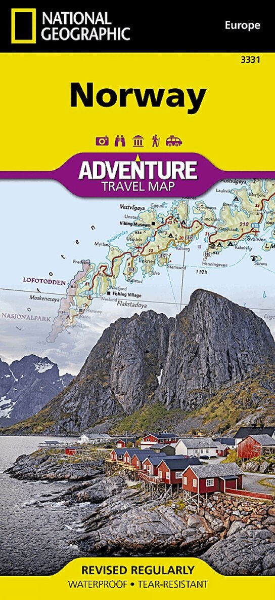 Nat Geo Maps - Norway Adventure Map. Tillgänglighet: Lägg i varukorg