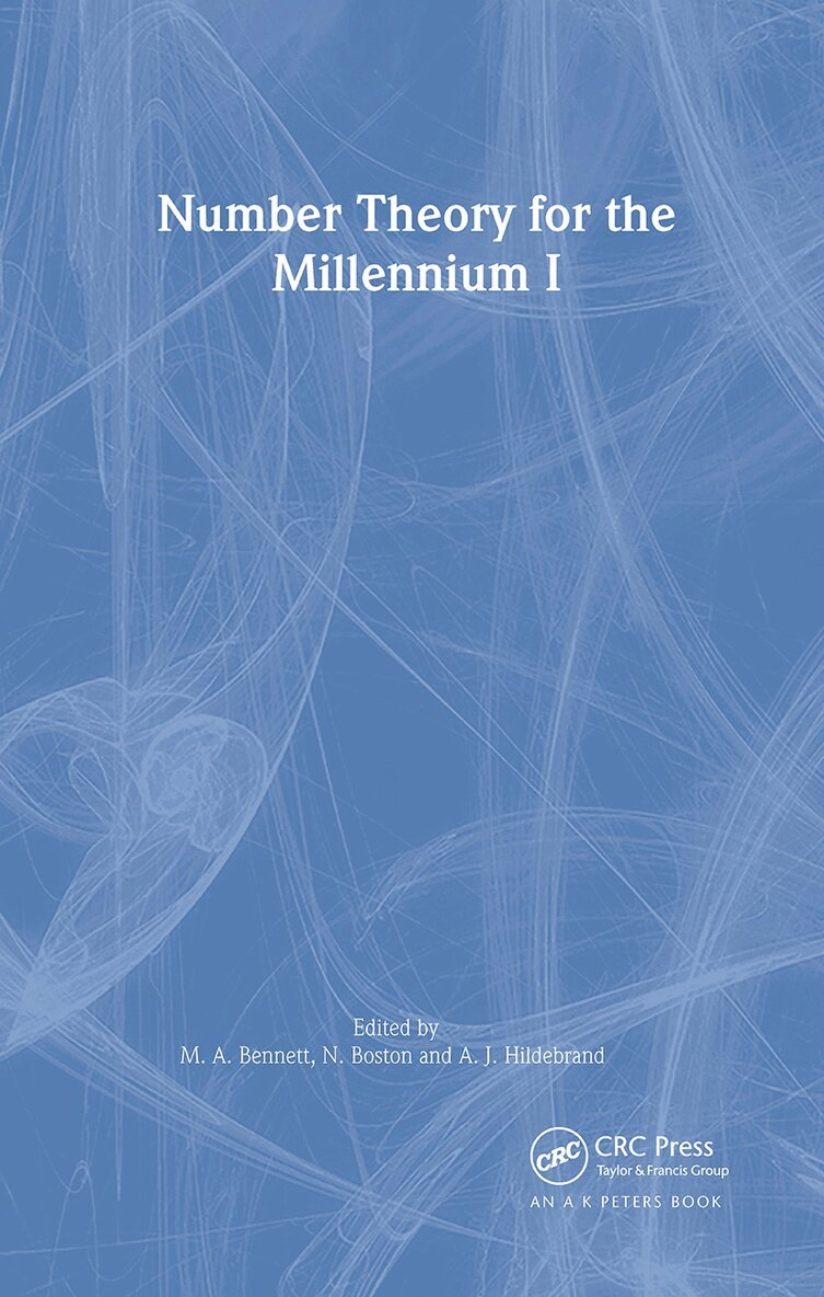 M.A. Bennett - Number Theory for the Millennium I, Inbunden