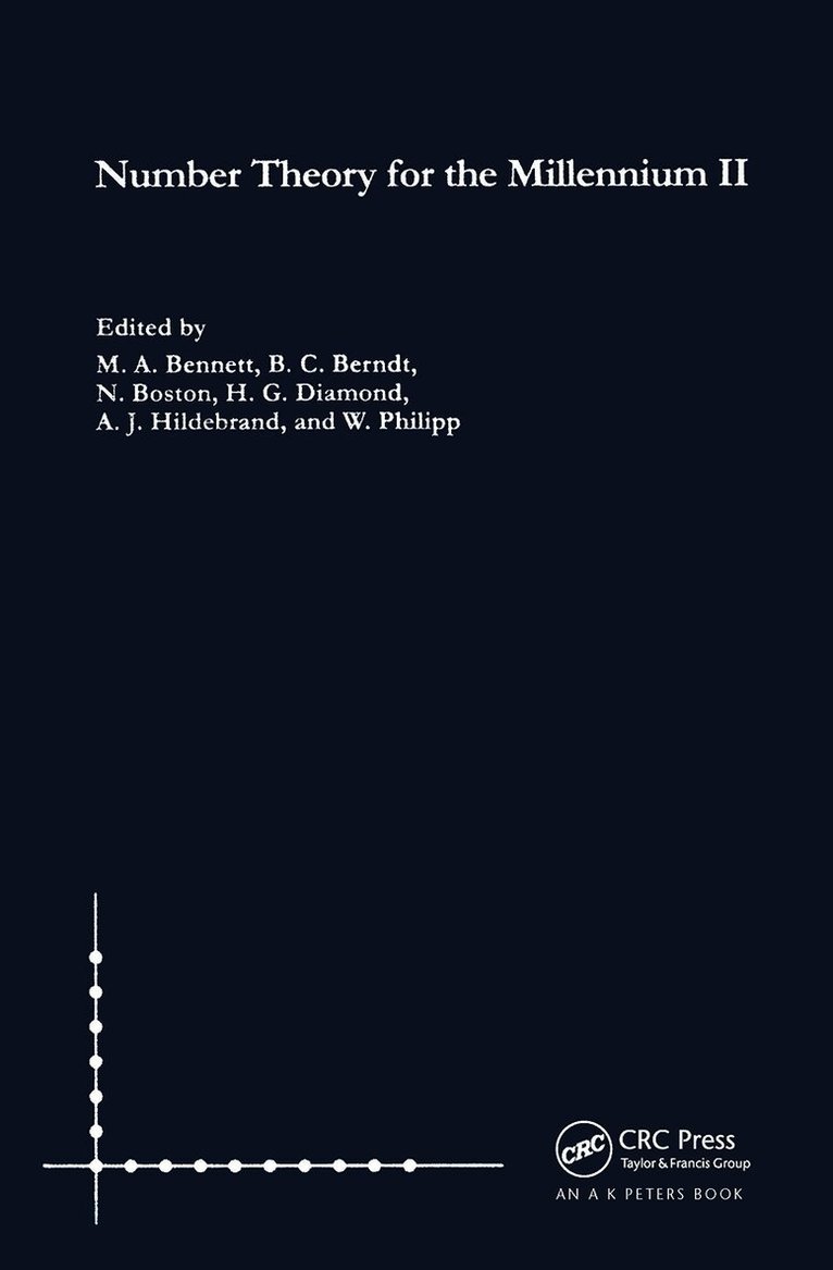 Bruce Berndt - Number Theory for the Millennium II, Inbunden