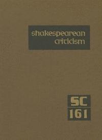 Lawrence J Trudeau - Shakespearean Criticism, Inbunden