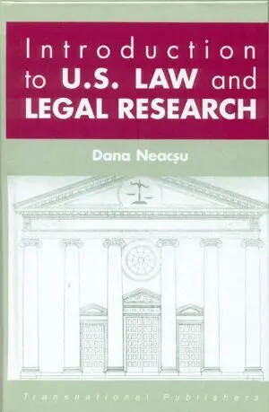 Dana Neacsu - Introduction to U.S. Law and Legal Research, Inbunden. Tillgänglighet: Lägg i varukorg