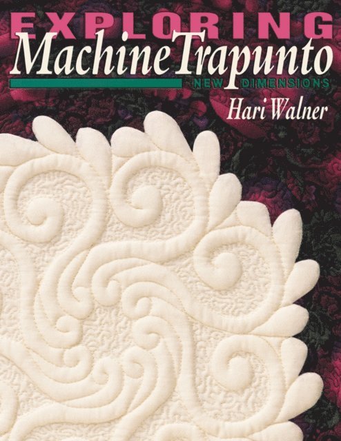 Hari Walner - Exploring Machine Trapunto, E-bok