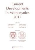 Current Developments in Mathematics, 2017