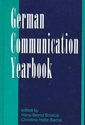 Hans-Bernd Brosius, Christina Holtz-Bacha - German Communication Yearbook, Inbunden. Tillgänglighet: Tillfälligt slut