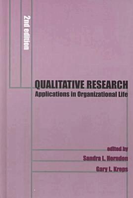 Sandra L. Herndon, Gary L. Kreps - Qualitative Research, Inbunden. Tillgänglighet: Tillfälligt slut