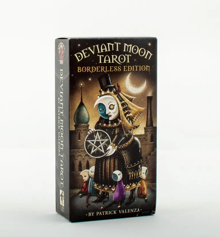 Patrick Valenza - Deviant Moon Tarot Cards Deck Borderless Edition. Tillgänglighet: Lägg i varukorg
