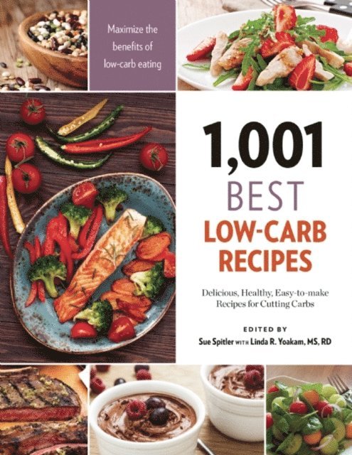 Sue Spitler - 1,001 Best Low-Carb Recipes, E-bok