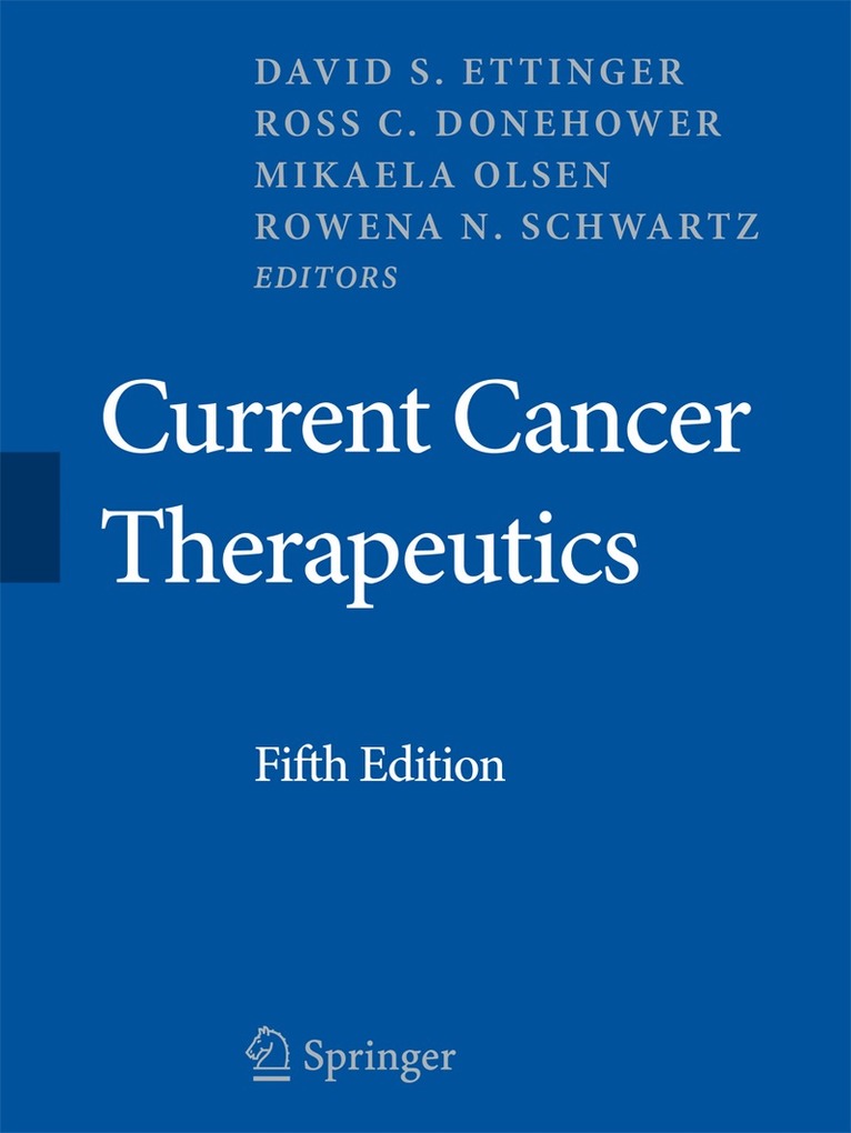 David S. Ettinger, Ross Donehower - Current Cancer Therapeutics, Häftad