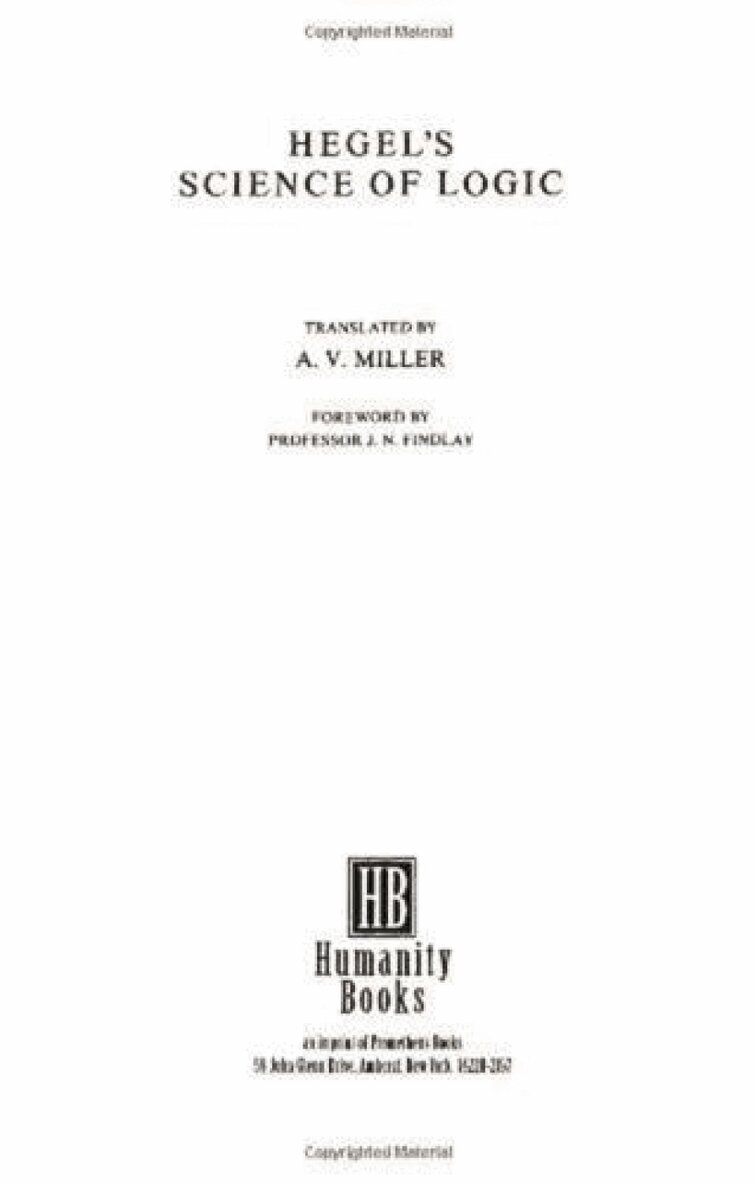 Georg Wilhelm Friedrich Hegel - Hegel's Science of Logic, Häftad