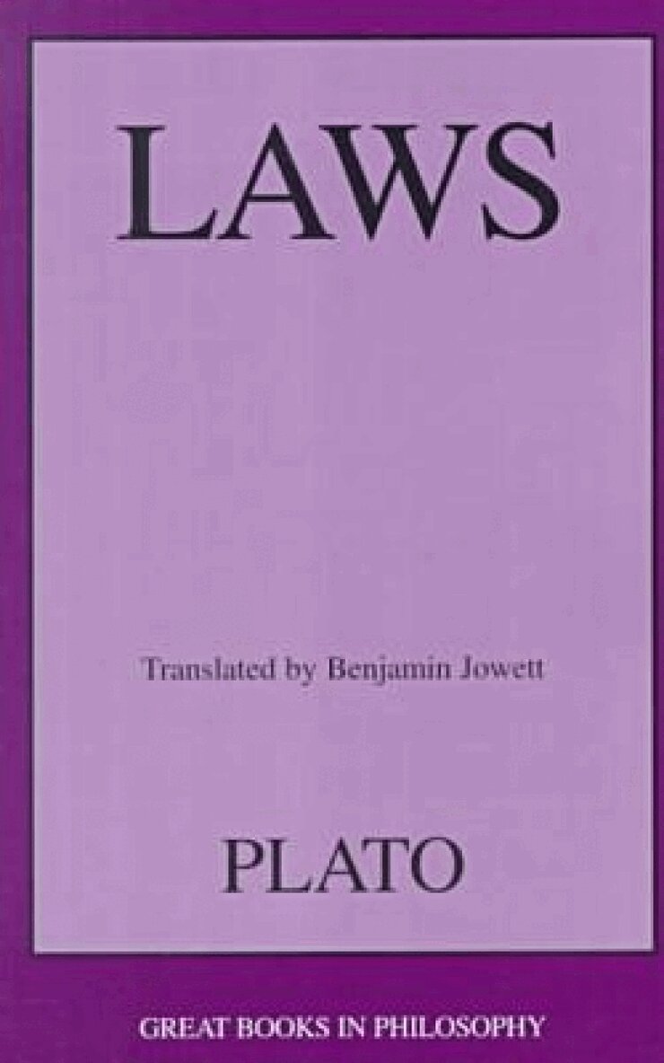 Plato, Benjamin Jowett - Laws, Häftad