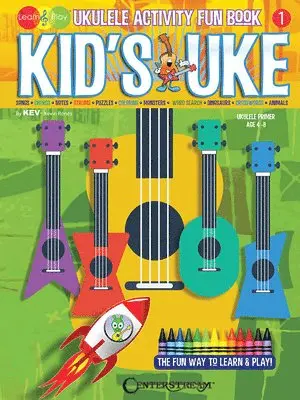 Kevin Rones - Kid's Uke - Ukulele Activity Fun Book, Övrigt. Tillgänglighet: Lägg i varukorg