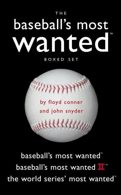 FLOYD D CONNER - Baseball's Most Wanted Boxed Set, Häftad. Tillgänglighet: Tillfälligt slut