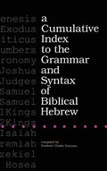 Cumulative Index to the Grammar and Syntax of Biblical Hebrew