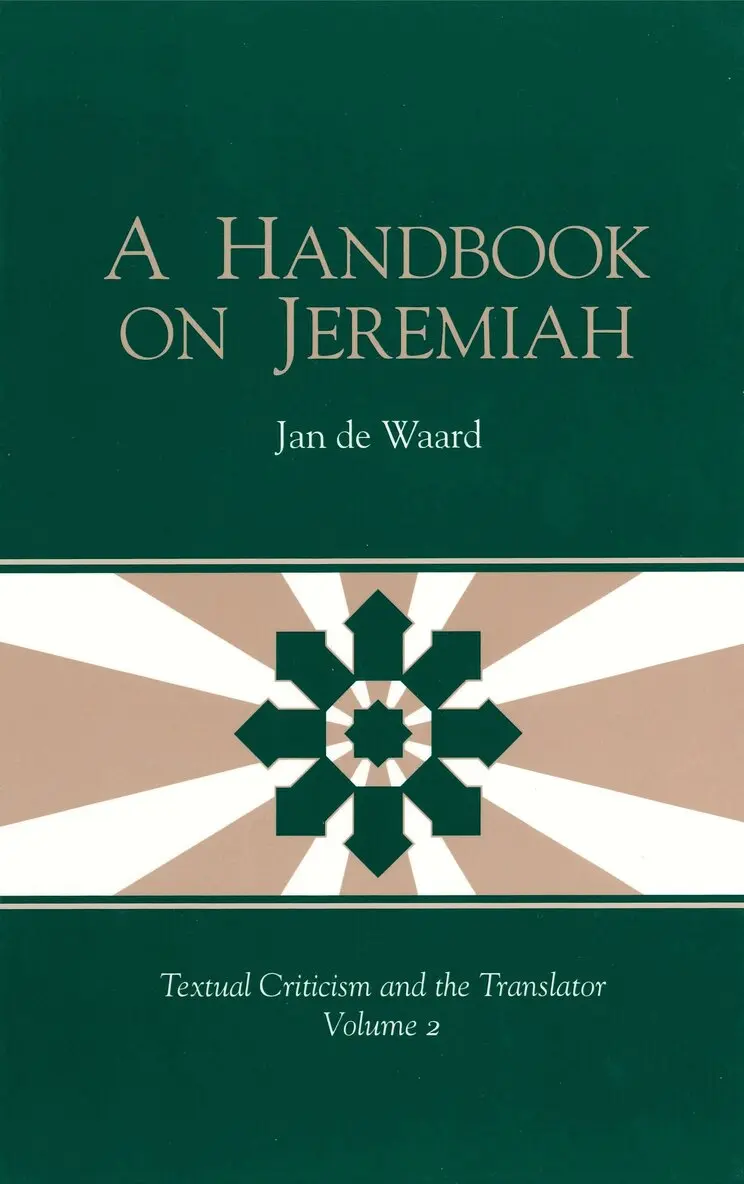 Jan de Waard - Handbook on Jeremiah, Inbunden. Tillgänglighet: Tillfälligt slut