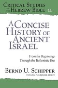 Concise History of Ancient Israel