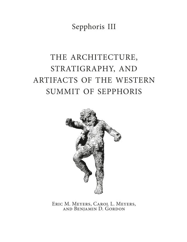 Eric M. Meyers, Carol L. Meyers, Benjamin D. Gordon - Sepphoris III, Inbunden. Tillgänglighet: Tillfälligt slut