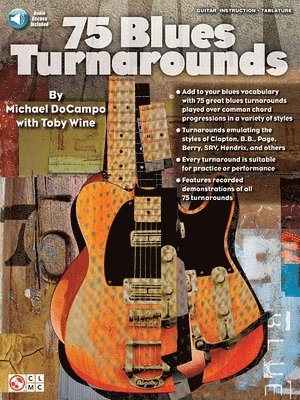 Toby Wine, Michael Docampo - 75 Blues Turnarounds Book/Online Audio [With CD (Audio)], Häftad