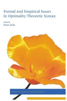 Peter Sells - Formal and Empirical Issues in Optimality Theoretic Syntax, Häftad. Tillgänglighet: Tillfälligt slut