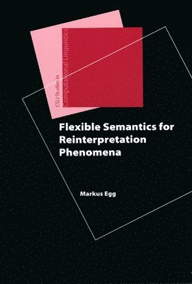 Markus Egg - Flexible Semantics for Reinterpretation Phenomena, Inbunden. Tillgänglighet: Lägg i varukorg
