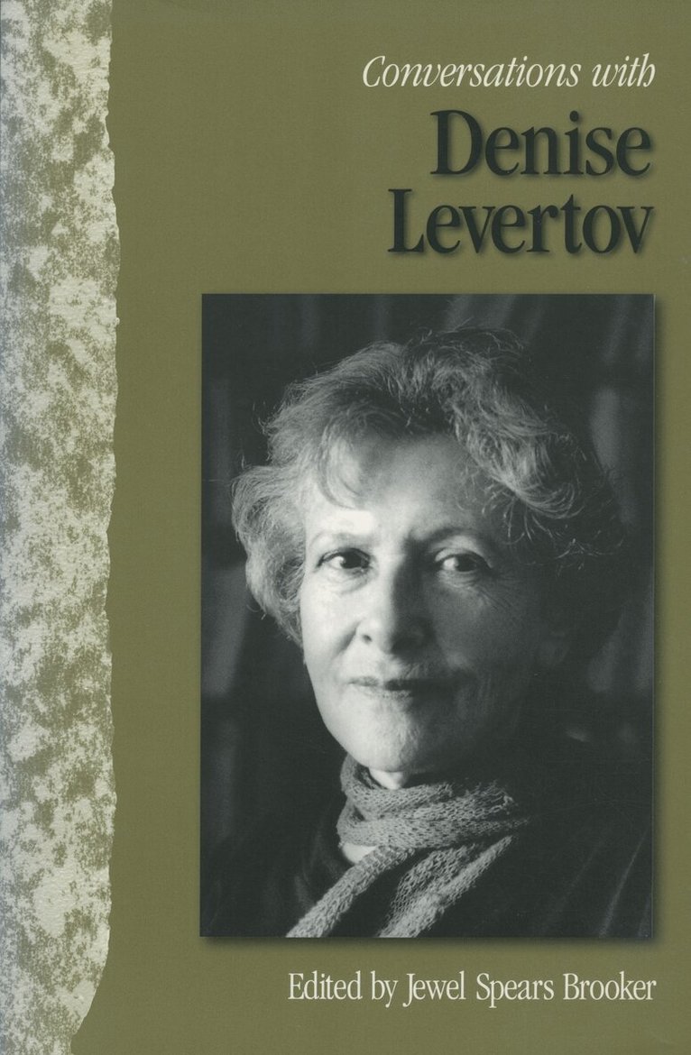 Jewel Spears Brooker - Conversations with Denise Levertov, Häftad. Tillgänglighet: Tillfälligt slut