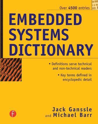 Embedded Systems Dictionary av Jack Ganssle, Jack G Ganssle