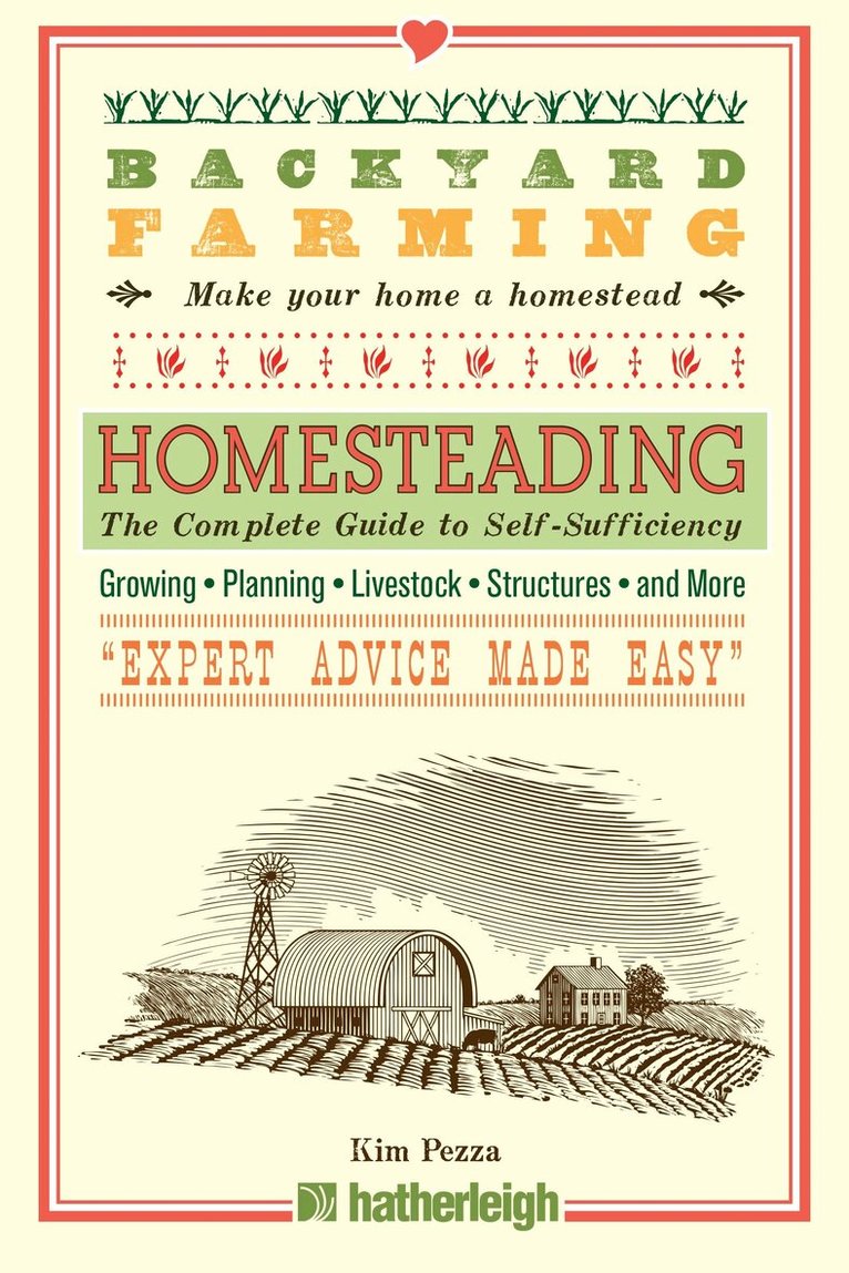 Kim Pezza - Backyard Farming: Homesteading, Häftad
