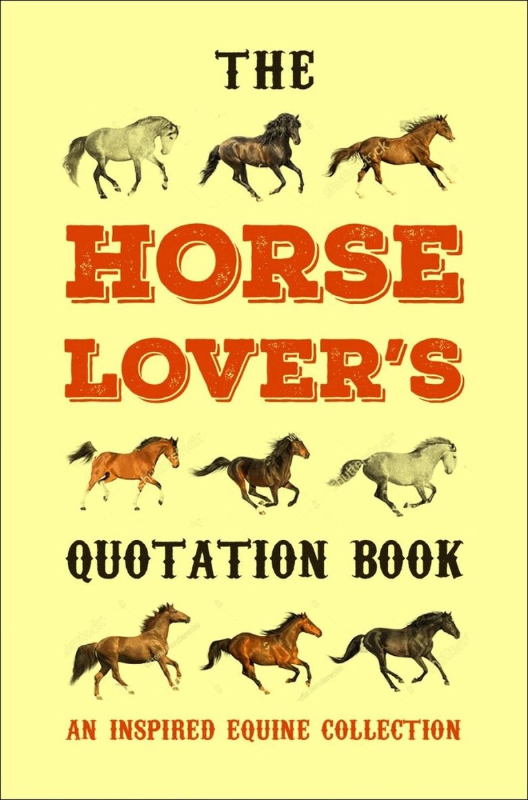 Jackie Corley - Horse Lover's Quotation Book, Inbunden