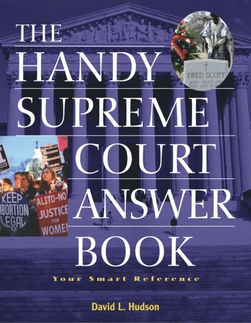 David L Hudson - Handy Supreme Court Answer Book, E-bok