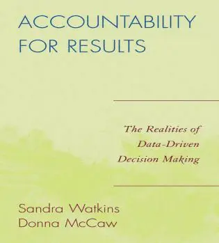Donna McCaw, Sandra Watkins - Accountability for Results, Häftad. Tillgänglighet: Lägg i varukorg
