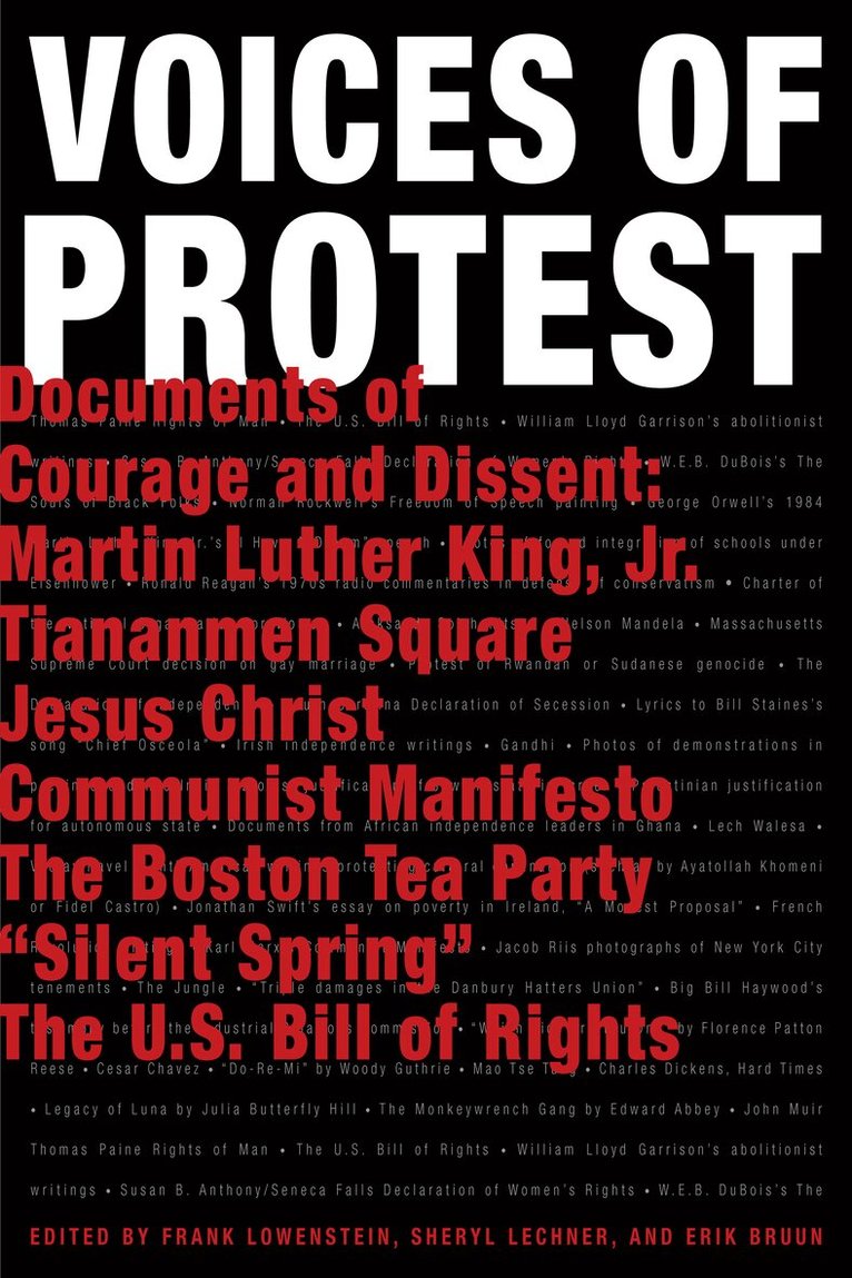 Erik Bruun, Frank Lowenstein, Sheryl Lechner - Voices Of Protest!, Inbunden