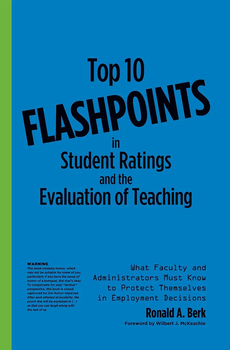 Ronald A. Berk - Top 10 Flashpoints in Student Ratings and the Evaluation of Teaching, Inbunden. Tillgänglighet: Lägg i varukorg
