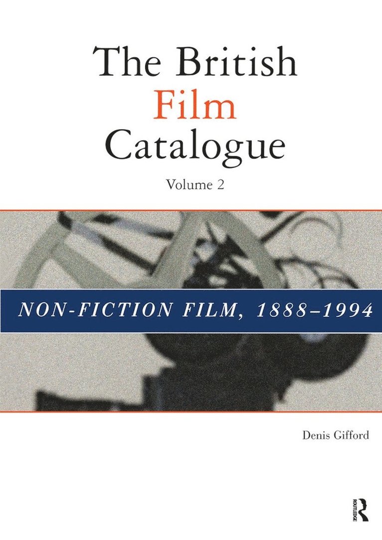 Denis Gifford - British Film Catalogue, Inbunden
