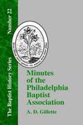 Minutes of the Philadelphia Baptist Association