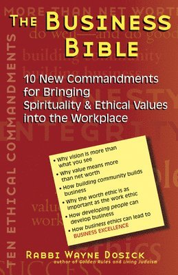 Wayne Dosick - Business Bible, Häftad