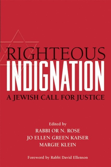 Margie Klein, PhD Jo Ellen Green Kaiser, Rabbi Or N. Rose - Righteous Indignation, E-bok