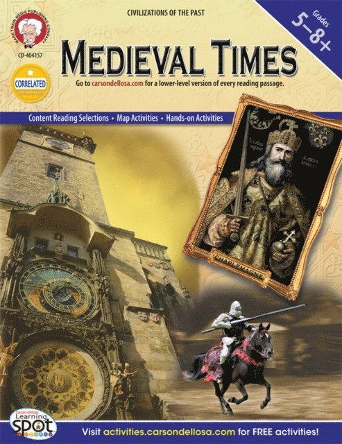 George R. Lee, Frank Edgar - Medieval Times, Grades 5 - 8, E-bok