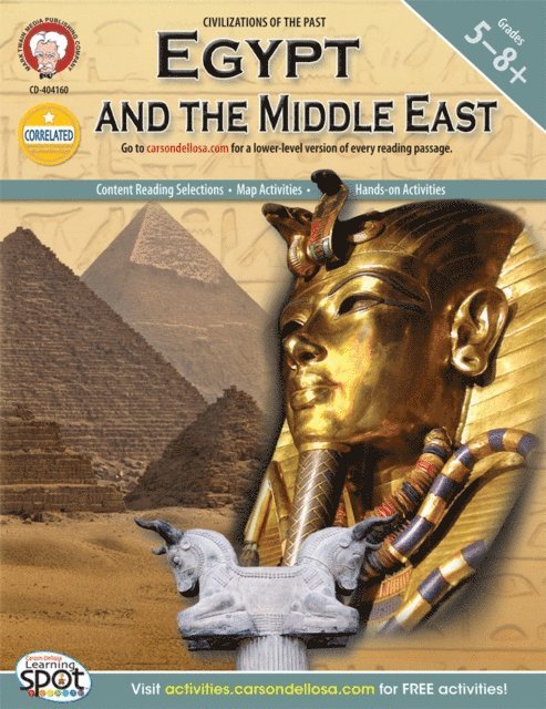 Patrick Hotle - Egypt and the Middle East, Grades 5 - 8, E-bok