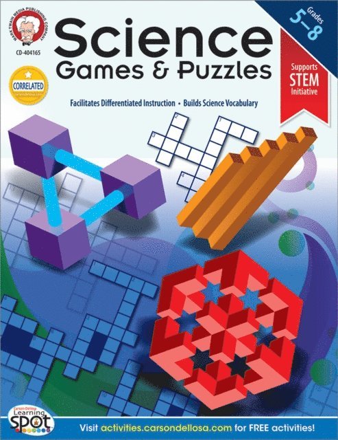 Carolyn Craig, Schyrlet Cameron - Science Games and Puzzles, Grades 5 - 8, E-bok