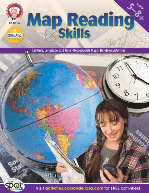 Myrl Shireman - Map Reading Skills, Grades 5 - 8, E-bok. Tillgänglighet: Lägg i varukorg