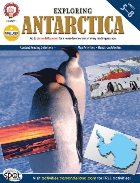 Michael Kramme - Exploring Antarctica, Grades 5 - 8, E-bok