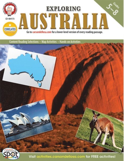 Michael Kramme - Exploring Australia, Grades 5 - 8, E-bok