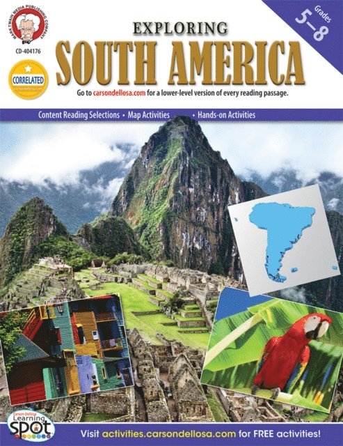 Michael Kramme - Exploring South America, Grades 5 - 8, E-bok