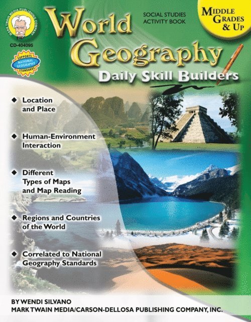 Wendi Silvano - World Geography, Grades 6 - 12, E-bok