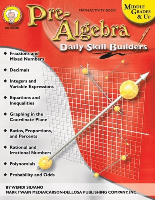 Wendi Silvano - Pre-Algebra, Grades 6 - 12, E-bok