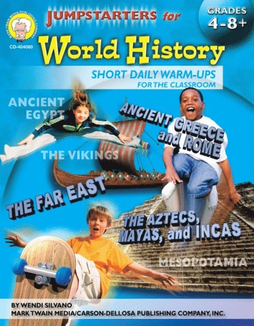 Wendi Silvano - Jumpstarters for World History, Grades 4 - 8, E-bok