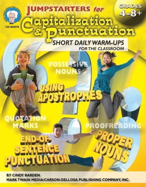 Cindy Barden - Jumpstarters for Capitalization & Punctuation, Grades 4 - 8, E-bok