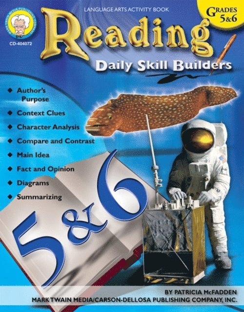 Patricia McFadden - Reading, Grades 5 - 6, E-bok