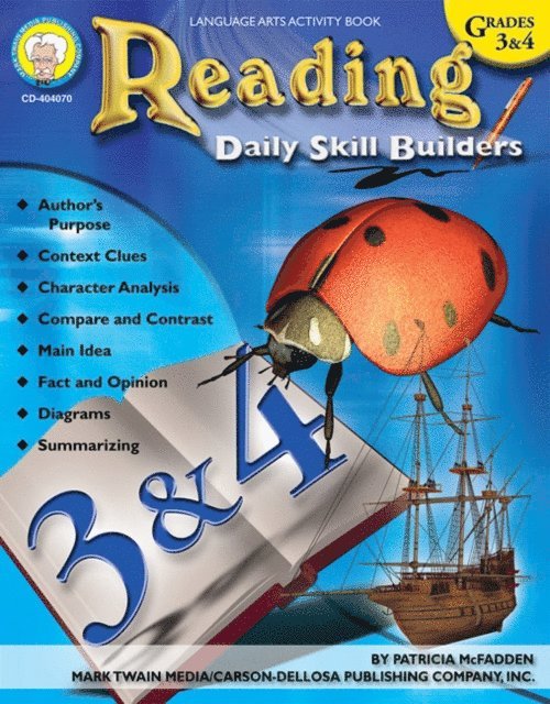 Patricia McFadden - Reading, Grades 3 - 4, E-bok