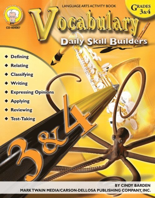 Cindy Barden - Vocabulary, Grades 3 - 4, E-bok